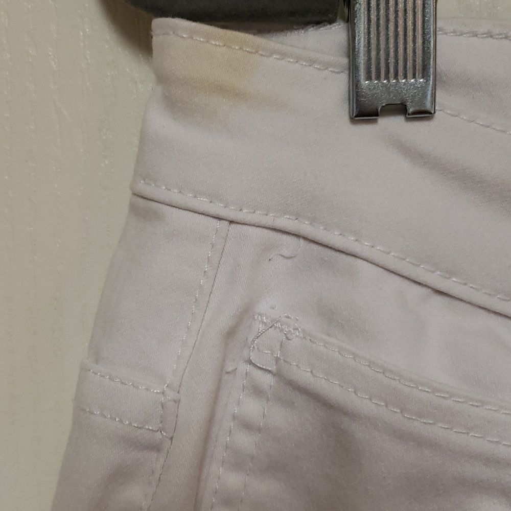 🌹Luxury Blues White Jeans Rhinestone Button and Studs sz 16 - Picture 6 of 10